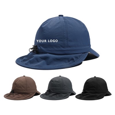 Camping Double Brim Baseball Cap