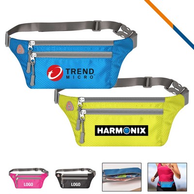 Grids Waterproof Fanny Pack