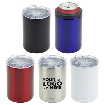 12 Oz. Vacuum Insulated Stainless Steel Tumbler Can Cooler