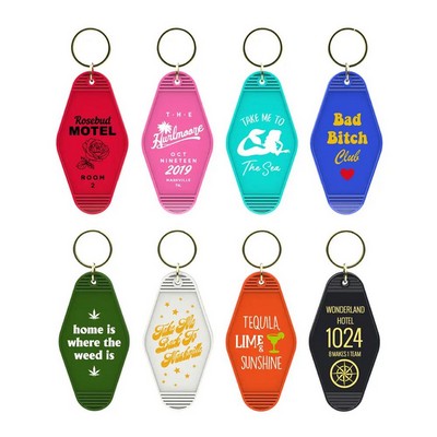 3.5" Vintage Hotel Key Tag