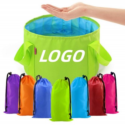 Portable Travel Outdoor Wash Basin Folding Bucket