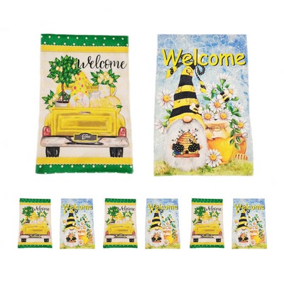 MOQ 20pcs Sublimation Garden Flag