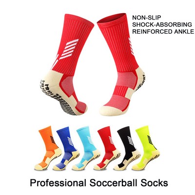 Custom Soccer ball Athletic Non Slip Socks