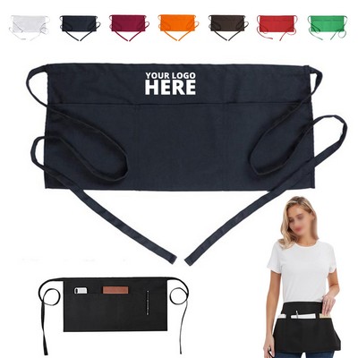 Waterdrop Resistant Waitress Waiter Waist Apron