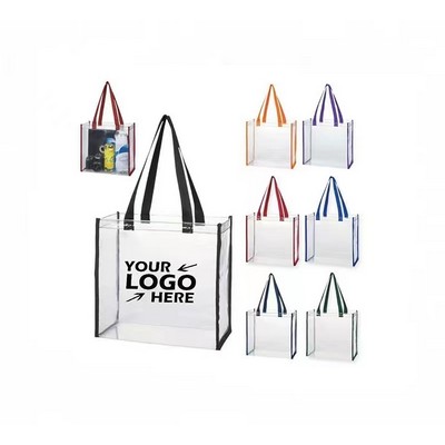 Clear Stadium Tote Bag