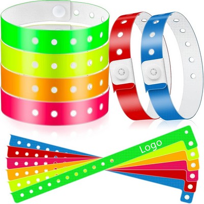 L Shaped PVC Wristbands