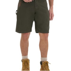 Wrangler® Riggs Workwear® Men's Loden Green Ripstop Carpenter Shorts