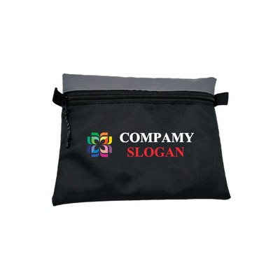 Multi-Purpose Cosmetics Bag with Zipper