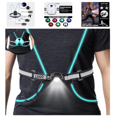 Safety Night Light Running Reflective Vest