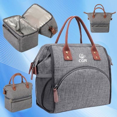 Personalized Leather Laptop Picnic Carrier for Style and Functionality