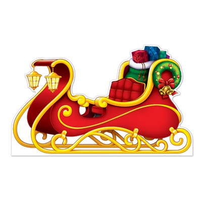 Santa's Sleigh Stand-Up