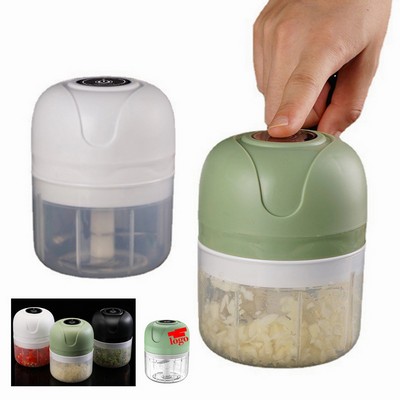 Rechargeable Food Processor Electric Garlic Chopper