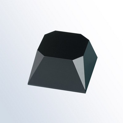 Black Beveled Slant Base