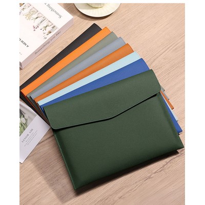 A4 File Folder Document Holder Waterproof Portfolio Envelope Folder Case with Snap Closure