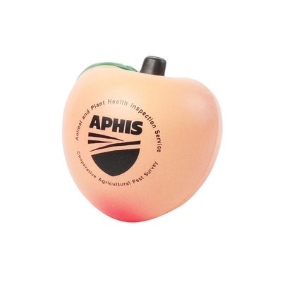 Delicious Peach Shaped Stress Ball