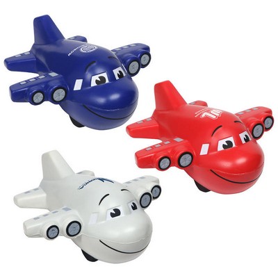 Cute Airplane Shaped Stress Ball