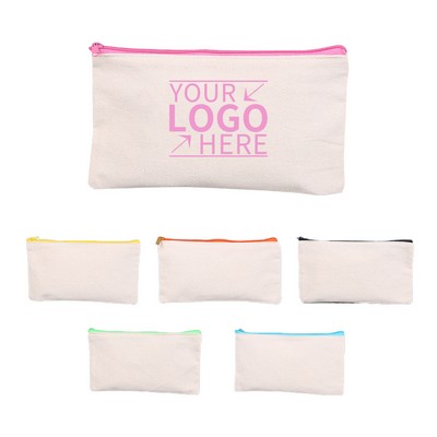 Canvas Zipper Pouch