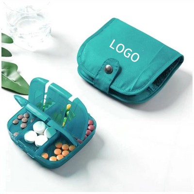 Compartment Cross Pill Case