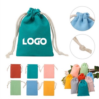 Cotton Drawstring Gift Bag