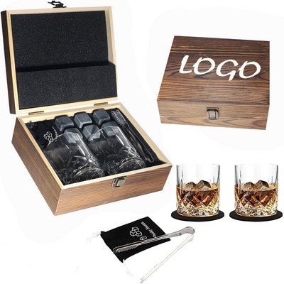 Whiskey Stone & Glass Set