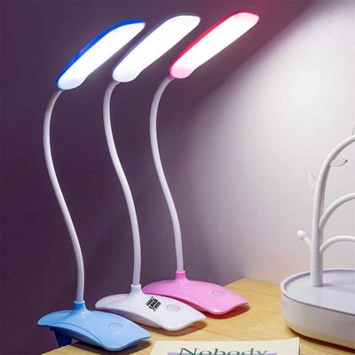 Adjustable LED Clip on Lamp with Gooseneck for Reading