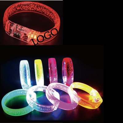 LED Flash Acrylic Bracelet