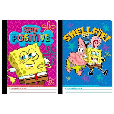 SpongeBob Composition Notebooks - Assorted (Case of 1)