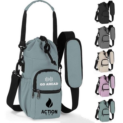 Insulated Water Bottle Holder Bag