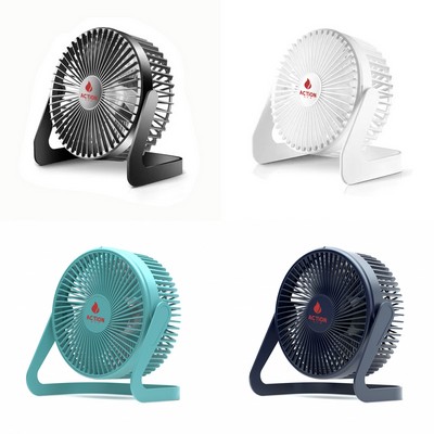 5 Inch Desktop USB Charging Fan