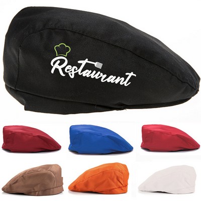 Restaurant Waiter Chef Beret Hat