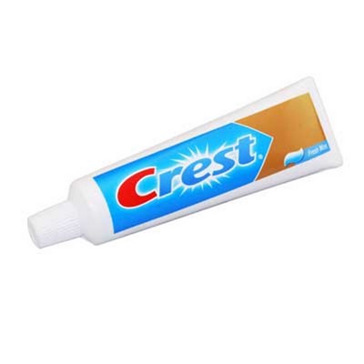 PU Large Toothpaste Shape Stress Ball