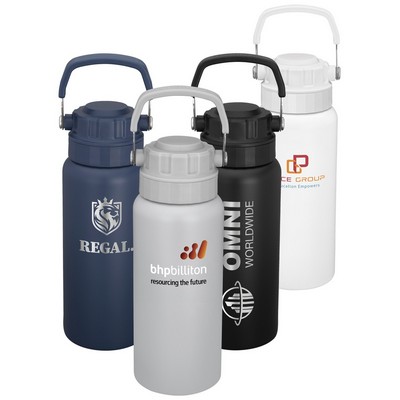 34 Oz. Urban Peak® Dual Top Water Bottle