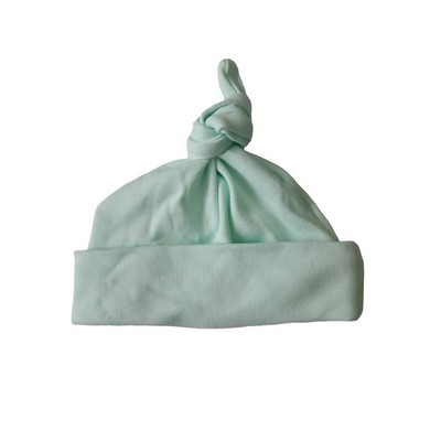 Baby Knotted Hat-ASSORTED COLORS Interlock, Cotton-One size