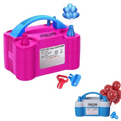 Electric Air Balloon Pump Blower Inflation Machine