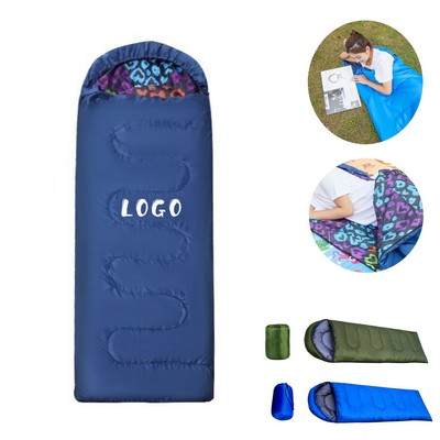 Outdoor Camping Sleeping Bag With Hood