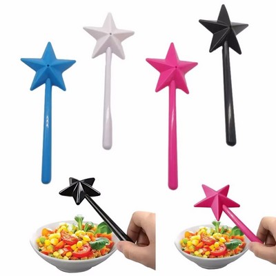 Plastic Star Rod Shape Salt And Pepper Shakers Magic Wands Seasoning Container