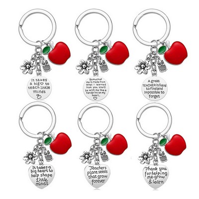 Stainless Steel Christmas keychain