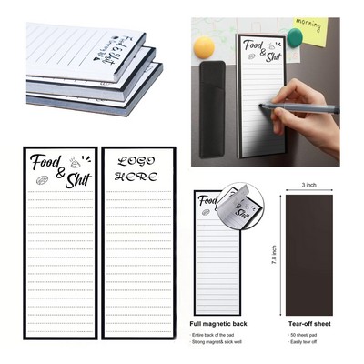 Magnet Refrigerator Notepad/Sticky Note