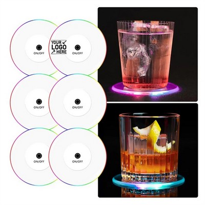 Acrylic LED Light Up Coaster