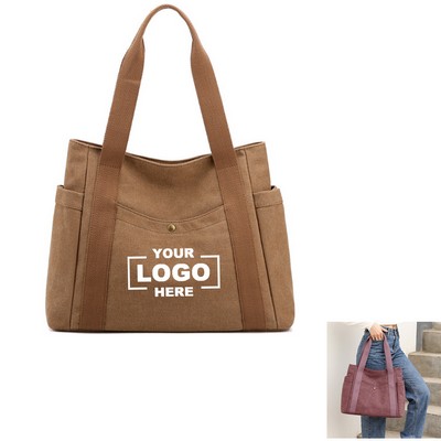 Cotton Canvas Tote Bag