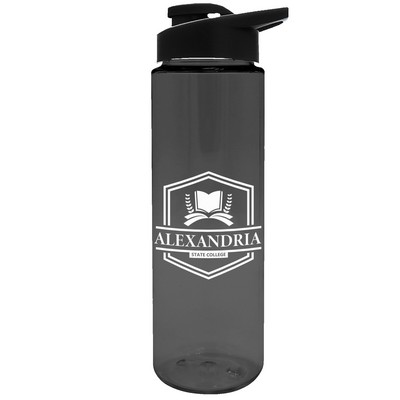 Freedom Bottle - 28 oz.Transparent Tritan™ Bottle with Drink Thru Lid