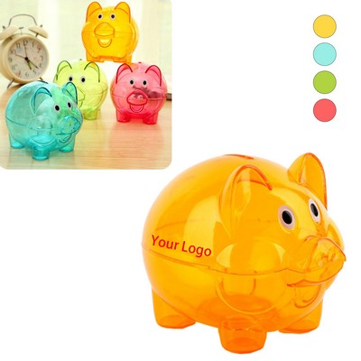 Cute Plastic Piggy Bank