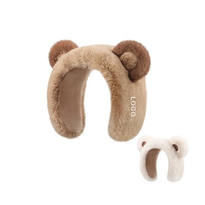 Cartoon Bear Warm Earmuffs