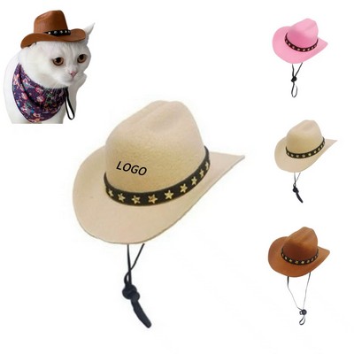 Small Pet Denim Hat