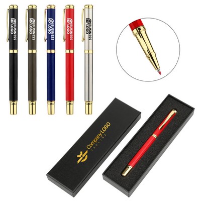 Metal Gel Ink Pen Set