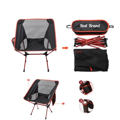 Ultralight Portable Folding Camping Chair with a handbag