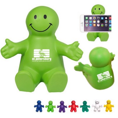 PU Foam Happy Dude Cellphone Holder Stress Relief Toys