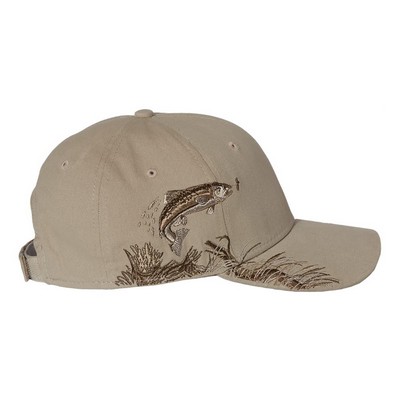 Dri Duck Fins Trout Cap (Embroidery)