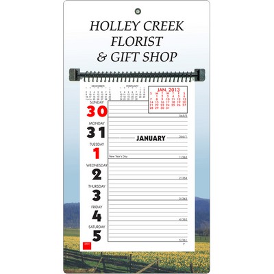 Stock Almanac Weekly Memo Wall Calendar - Scenic