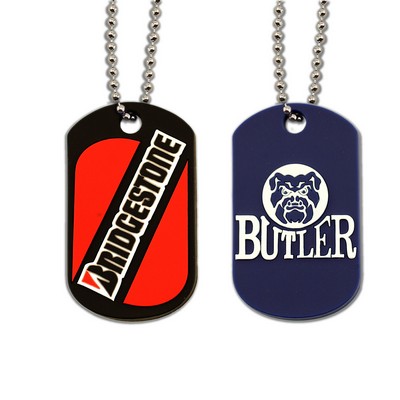 PVC Dog Tag w/2-D Molded Imprint